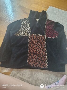 Studio Works Black Knit Pullover